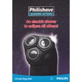 brochure pour "philishave"