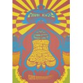 affiche "phun city music festival" - sérigraphie 2 couleurs sur papier couleur - 1970
